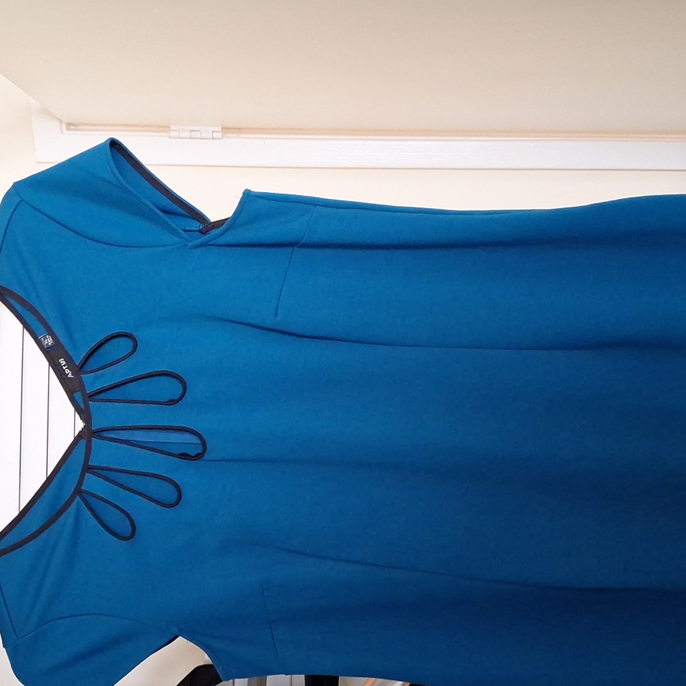 Blue dress